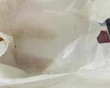 A picture of step 3 of Nutella brownie in microwave 1 minute.