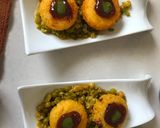 A picture of step 5 of Ragada  Pattice.
