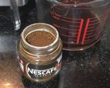 A picture of step 1 of Pink (Beetroot) Dalgona Coffee: VEGAN VERSION.