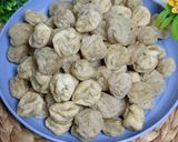 Foto langkah ke 10 dari resep Baso Ikan Kering (Baso Liat) Khas Banten.