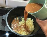A picture of step 17 of Spaghetti, mince and brown onion soup.