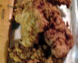 A picture of step 2 of yogurt fried chicken.