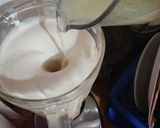 A picture of step 1 of Peach and Lime Carlota.