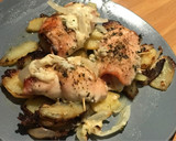 Foto del paso 4 de la receta: Rollitos de pechuga de pollo al horno