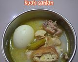 Foto langkah ke 5 dari resep Telur ayam tahu kuah santan.