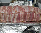 Foto del paso 11 de la receta: Rollo de carne picada y bacon, con patata cocida!😋🍴