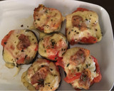 Foto del paso 5 de la receta: Mini pizza de berenjena 🍆