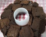 Foto langkah ke 2 dari resep Puding Bolu Cokelat.