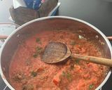 Foto del paso 4 de la receta: Arroz caldoso de gambas rojas y langostinos