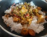 A picture of step 5 of Mixed veg biryani.