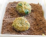 A picture of step 3 of Quinoa-mung veggie cutlets.
