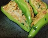 A picture of step 6 of Stuffed Green Chilli Subji.