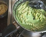 A picture of step 4 of Italian sizzler with spinach, pineapple pasta.