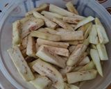 Foto del paso 1 de la receta Berenjenas fritas a lo gallo 🍆🐓