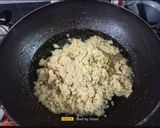 A picture of step 5 of Amrut Paak / Rava Burfi.