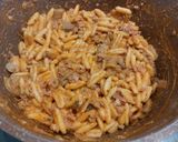 A picture of step 6 of Cavatelli alla Montecarlo.