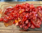 Une image de l'étape 8 de Salade de Riz aux Tomates, Thon, Feta et Romarin.