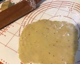 Une image de l'étape 2 de Flans ricotta et noix crème de moutarde (pâte sablée maison aux kiwis).
