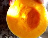 Foto del paso 2 de la receta: Calabaza al horno rellena y milanesas
