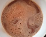 A picture of step 2 of Mocha ice cream.