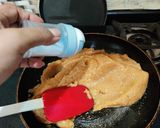 A picture of step 5 of Sooji ka halwa.