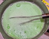 Foto langkah ke 1 dari resep Mini Pudding Gula Merah Pandan Lumut.