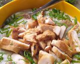 Foto langkah ke 3 dari resep Bubur ayam Oatmeal.