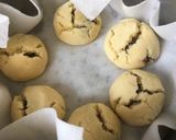 A picture of step 8 of Kimi-Shigure :bean jam cake.