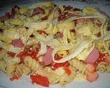 Foto del paso 7 de la receta: Fideos al horno o al micro con lo que había.
