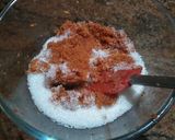 A picture of step 3 of Carrot Mawa fudge.(A Quick treat).