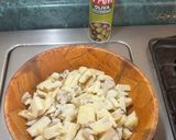 Foto del paso 2 de la receta: Papas con espagueti cremoso