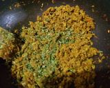 A picture of step 4 of Hari Mirch Keema.