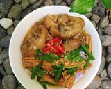 Hình bước làm 8 của món Măng Hầm Giò Heo