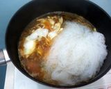 A picture of step 3 of Fried Cellophane Noodle With Spam.