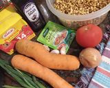 Foto del paso 2 de la receta: Ragú de lentejas y fideos vegano 🌿🍛
