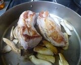A picture of step 2 of Pork Tenderloin in Demi-Glace Sauce.