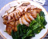 A picture of step 4 of Pork Tenderloin in Demi-Glace Sauce.