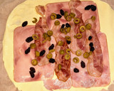 Foto del paso 5 de la receta: Pan de jamón con masa de hojaldre