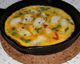 A picture of step 6 of Water Chestnut Omelet.