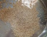 A picture of step 3 of Roti & Til gur churi.