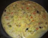 Foto del paso 3 de la receta: Huevos revueltos con verduras