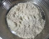 A picture of step 1 of Methi Bajra Flour Dhebra (Gujarati Style).