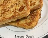 A picture of step 5 of French toast.