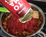 Foto del paso 2 de la receta: Espaguetis vegetarianos con berenjenas