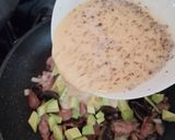 A picture of step 5 of My, Oh What an Omelette 😁.