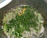 A picture of step 3 of Chinese rice.