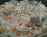 Foto langkah ke 5 dari resep Bubur Ayam Sayur Sehat.