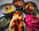 A picture of step 5 of Tandoori stuff batti with panchratan dal.