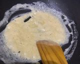 A picture of step 3 of Roasted Broccoli and Penne in Bechamel sauce.
