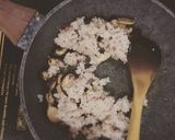 A picture of step 3 of Mushroom and Eggs Congee.